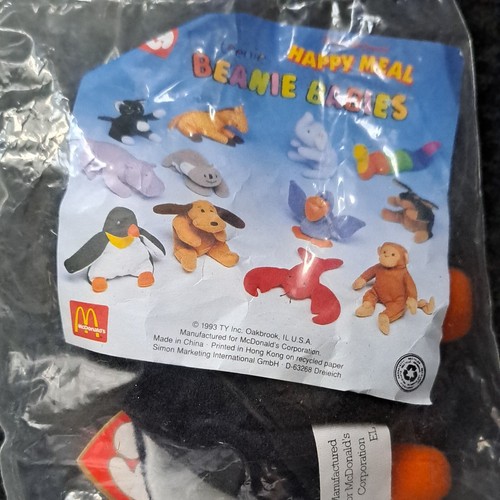Waddle No.11 McDonalds Happy Meal Spielzeug 1993 TY Teenie Beanie Einzelspielzeug - Bild 3 von 3