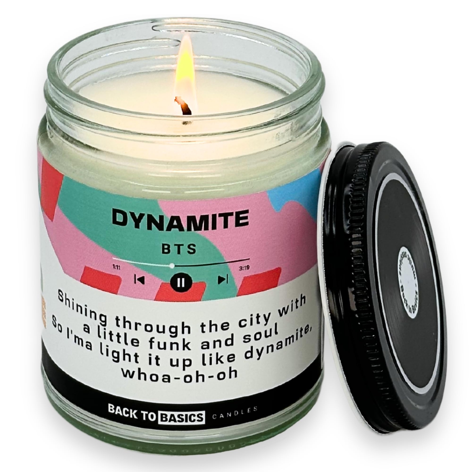 Dynamite 9oz Soy Wax Cucumber Melon Scented Candle for Home Decor-image