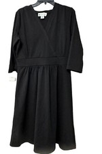 Ella Simone shift dress size large black