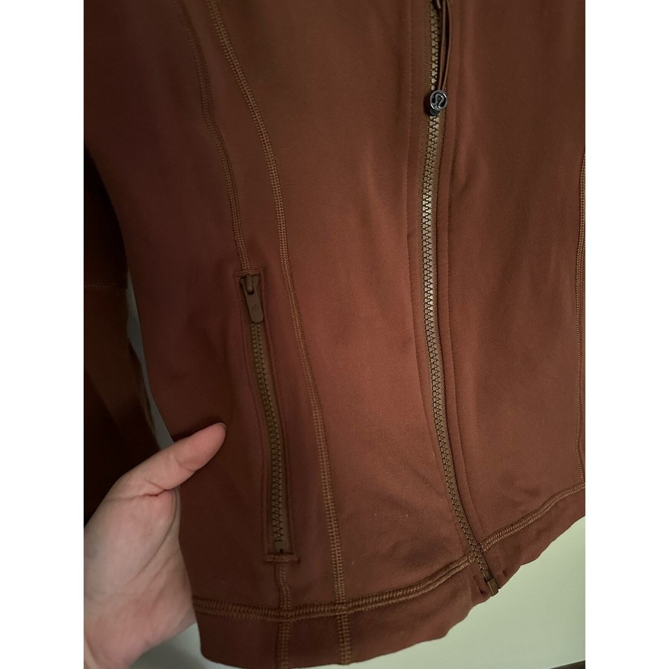 Lululemon Define Full Zip Brown Jacket eBay