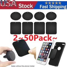 Metal Plates Adhesive Sticker Replace For Magnetic Car Mount Phone Holder LOT