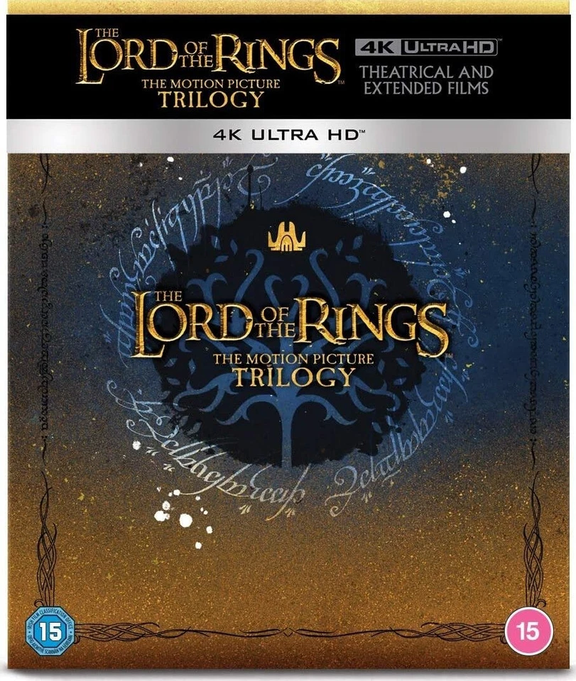 The Lord of the Rings Trilogy 4K 1-Click Set SteelBook UHD Blu-ray (UK) No Dents - Image 4 of 4