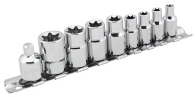 PERFORM TOOL W1338 Star Skt Set-Extrnal