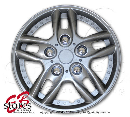 4pcs Set of 14 inch Wheel Rim Skin Cover Hubcap Hub caps (14" Inches Style#515) - Picture 1 of 4
