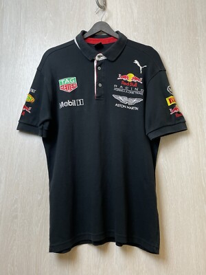 Red Bull F1 Racing Team Polo Shirt Vintage