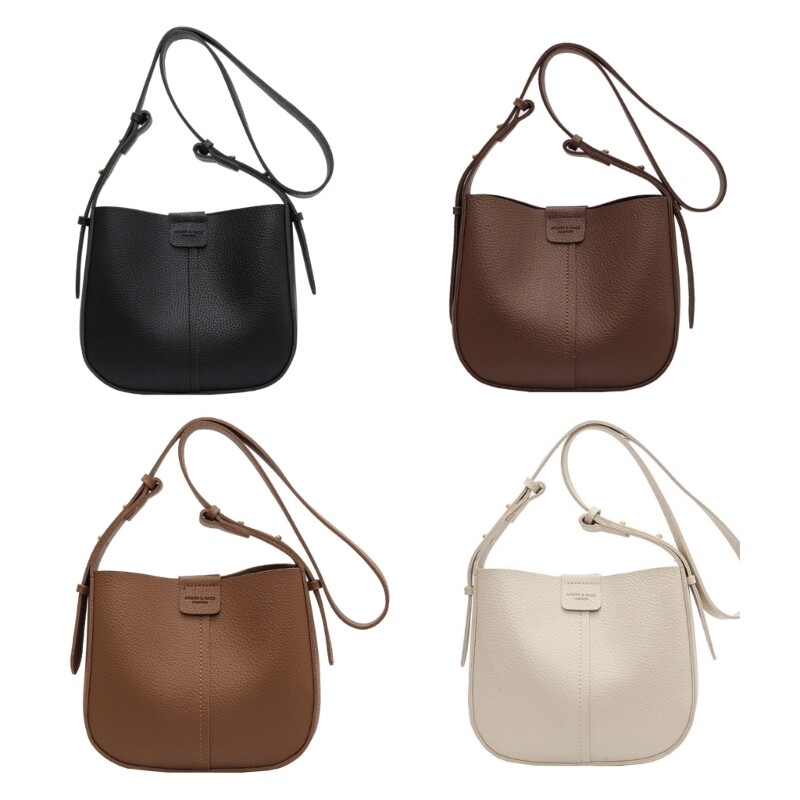 Crossbody Bag Versatile Bucket Bag for Women Large Capacity Trendy Bag-image