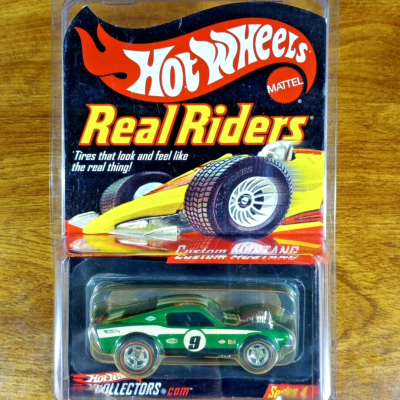 Hot Wheels RLC Real Riders Custom Mustang 8476/11000 Green Redline