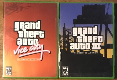 GTA Grand Theft Auto - Vice City & III - Xbox Original Collection
