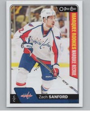 2016-17 O-Pee-Chee #673B Zach Sanford  RC Rookie Washington Capitals V100926