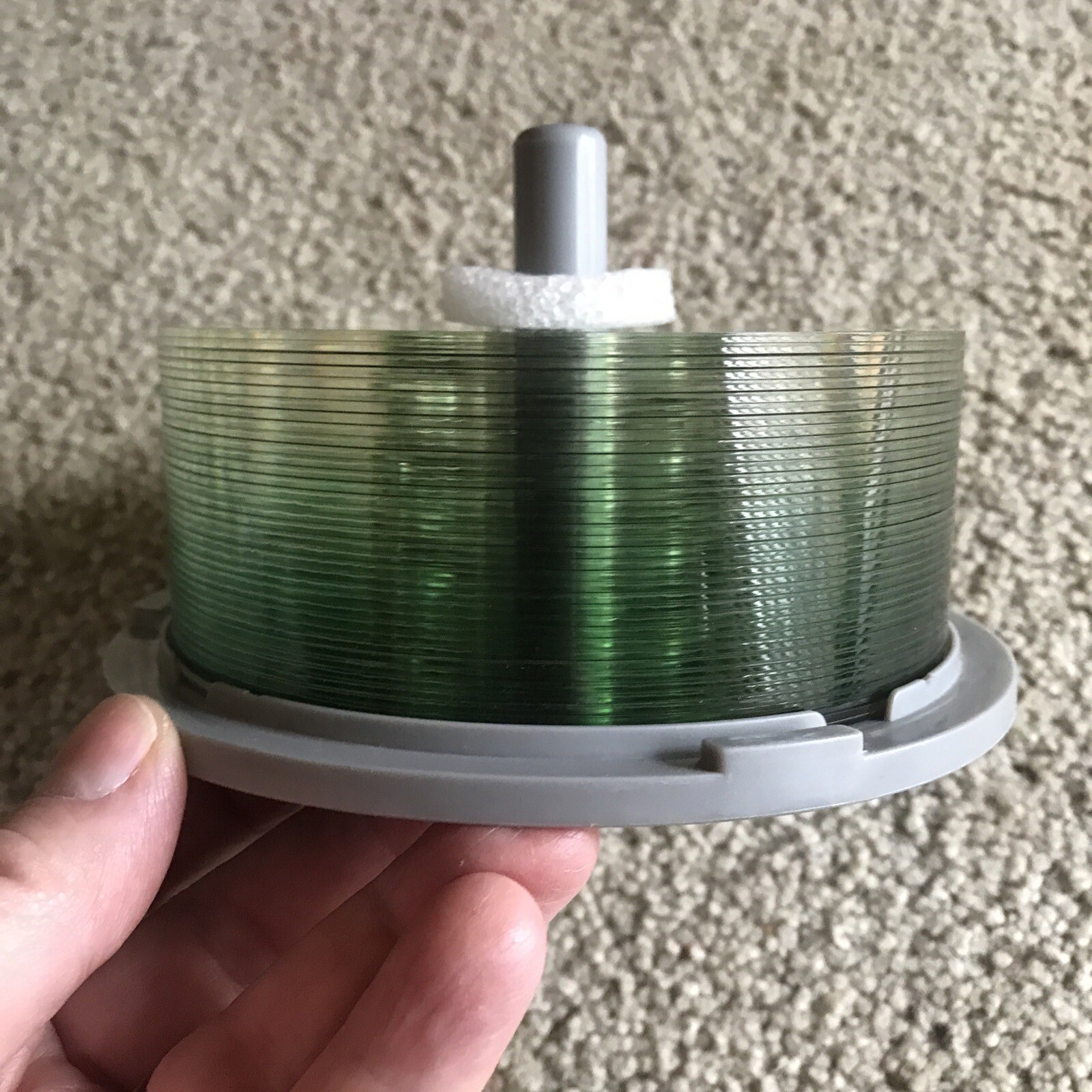 Lot (35) Open Sony CDR Blank Recordable Media Discs 700MB Spindle