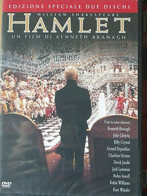 HAMLET SPECIAL EDITION 2 DVD 1996 SEALED ORIG WARNER ITA-Kenneth Branagh