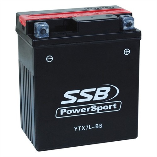 YTX7L BS Battery FOR Honda CBR250R CB250 CMX250C NX250 CB600F NX125 Motorbike 6A - Picture 3 of 5