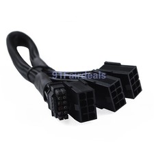 NEW 3x8pin PCI-e to 16Pin 12 4 PCI-e 5.0 12VHPWR Connectors 16P Extension Cable