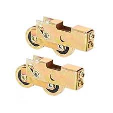 Sliding Patio Door Tandem Roller Assembly,1-1/4 Inch Steel Ball Wheel Bearing...