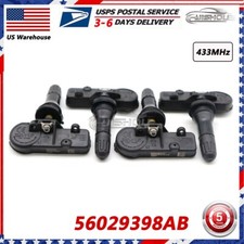 Set4 For Chrysler Dodge Jeep Ram Tpms Tire Pressure Sensor 56029398ab Set4 For Chrysler Dodge Jeep Ram Tpms Tire Pressure Sensor 56029398ab