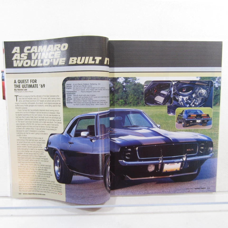 Super Chevy Apr 2002 Factory Hot Rod SS, How to buy a used Camaro, F-Body Foto 3 de 4