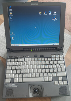 Compaq Armada 4130T Laptop mit DockingStation CD Top Zustand