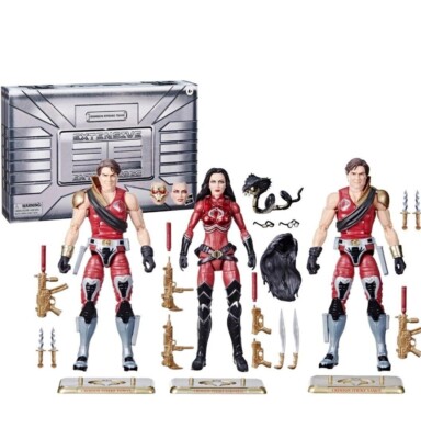 G.I. JOE Crimson Strike Team Baroness, Tomax, & Xamot 6