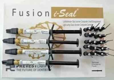 PREVEST DENPRO FUSION I-SEAL LIGHT CURING GIC DENTAL CEMENT LINER ORG.QLTY
