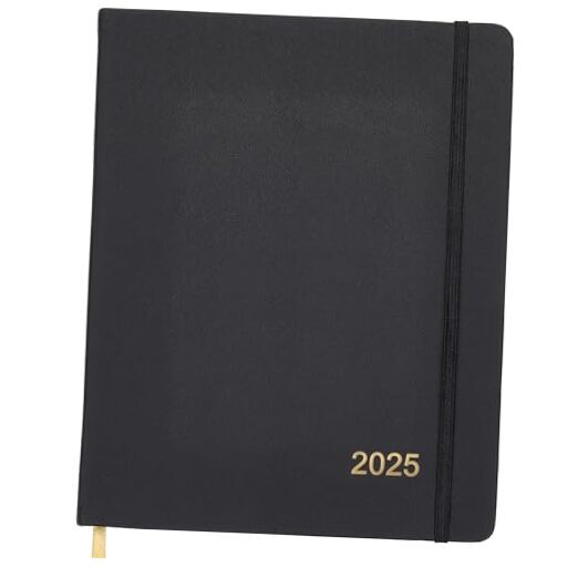 Textured Cover Weekly Monthly Planner, 8