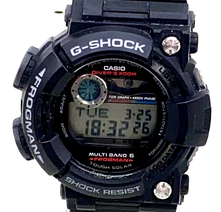 CASIO G-SHOCK FROGMAN GWF-1000-1JF Multiband 6 Men's Watch CASIO G-SHOCK FROGMAN GWF-1000-1JF Multiband 6 Men's Watch