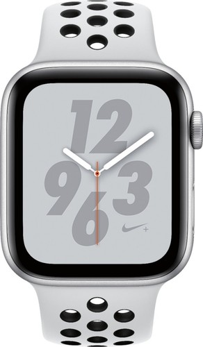 Apple Watch Nike+ Series 4 (GPS) 44mm Silver Case Pure - Scratch & Dent - Zdjęcie 4 z 4