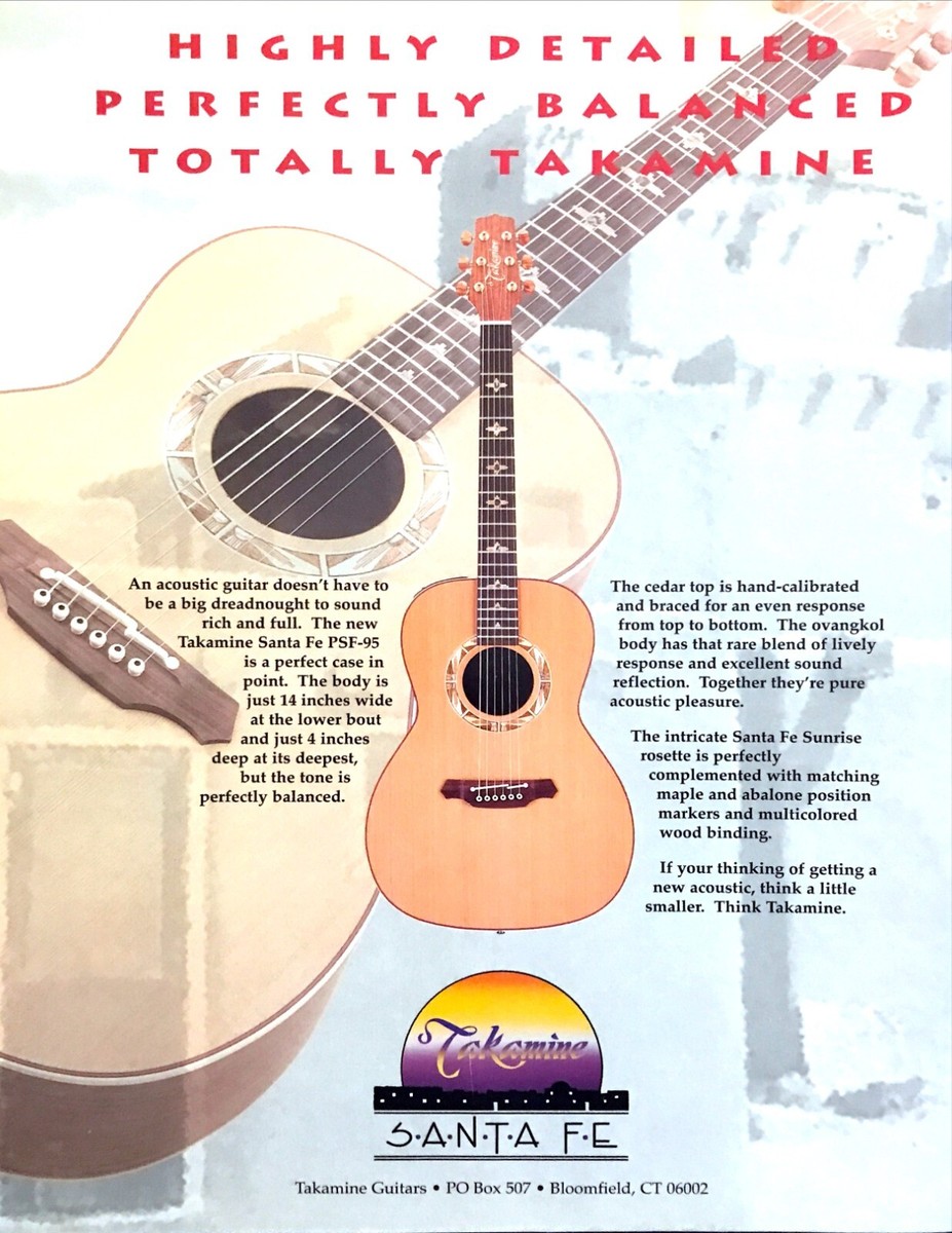 タカミネ SANTA FE PSF-95 1995 Takamine Santa Fe PSF-95 Acoustic