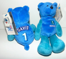 2 CHARLOTTE HORNETS Baron Davis 1 NWT NEW Rare Limited 2500 - Plush Lot BEANIE