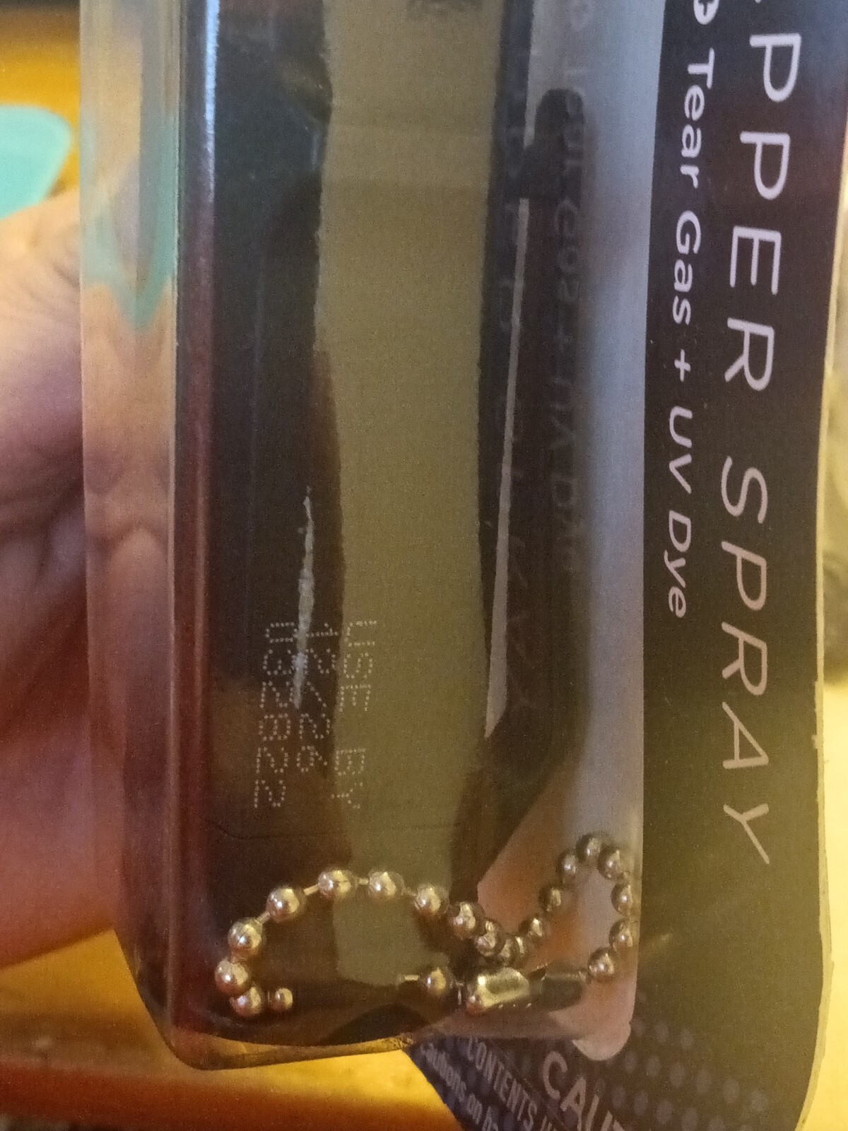 Mace Pepper Spray Tear Gas Enhanced Mace Police Pepper Spray +UV Dye W