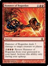 Hammer of Bogardan - Foil LP, English MTG Premium Deck Series: Fire and Lightnin