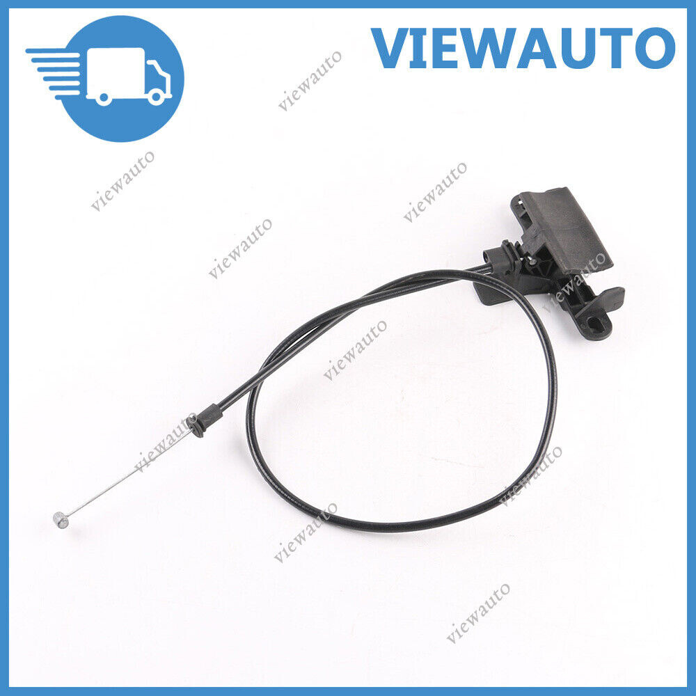 51237164798 Hood Safety Catch Pull Handle w/ Cable for BMW E70 E71