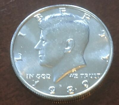Kennedy Half Dollar 1989 P Mint - bankfrisch
