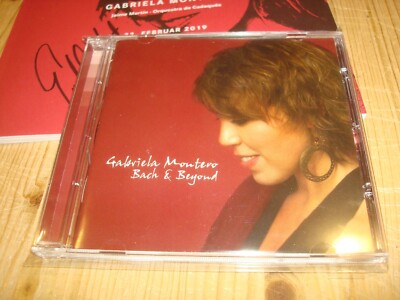 GABRIELA MONTERO Bach & Beyond ORIG EMI CLASSICS CD NEW Signed NEU Signiert