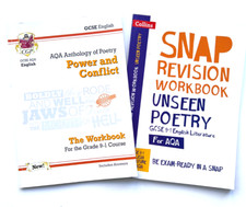 GCSE ENGLISH LITERATURE AQA POETRY: POWER & CONFLICT + SNAP AQA UNSEEN POETRY