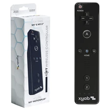 XYAB SHIFT Wireless Motion Plus Controller Remote for Nintendo Wii - Black