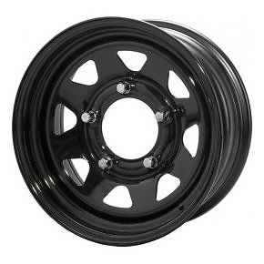 Jante triangular acier noir 10x16 transformez votre pick-up pour le raid