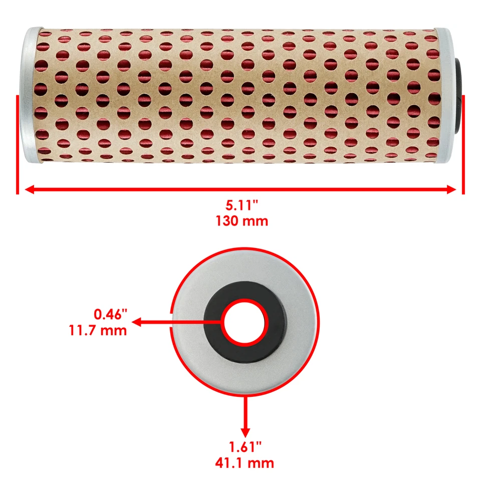 Pacote com 3 filtros de óleo para KTM 1290 Super Duke GT/1290 Super Adventure 2014-2024 - Imagem 2 de 4