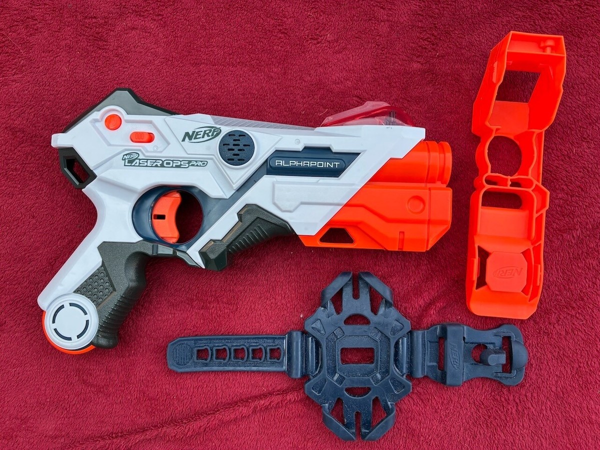 Lazer Tag Nerf Blaster Laser Ops Pro Alphapoint Nerf Blaster Nerf
