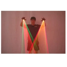 532nm 50mw/650nm 150mw Green+ Red Laser Gloves Laser Show Performance