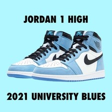Size 6 - Jordan 1 Retro OG High University Blue for sale online | eBay