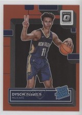 2022 Panini Donruss Optic Rated Rookie Red Prizm 86/99 Dyson Daniels #250 1by8