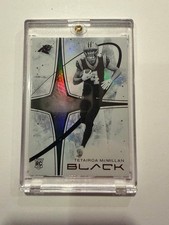 Tetairoa McMillan RC White Night SSP Panthers 2025 Panini Black #20 Case Hit