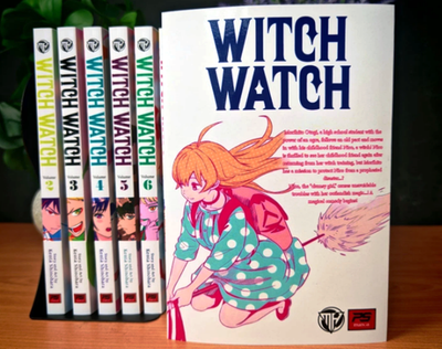 Witch Watch Manga English Vol 1-13 Full Set Comic Books by Kenta