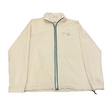 Adidas Equipment Woven Track Jacket Full zip soft shell White Women’s Uk 12 