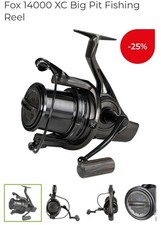 2X  Fox 12000XC Reel Big Pit ( Carp Fishing)