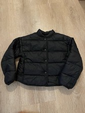 Gap Kids Recycled Lightweight PrimaLoft  Puffer Bomber Jacket Xs 4-5 H59