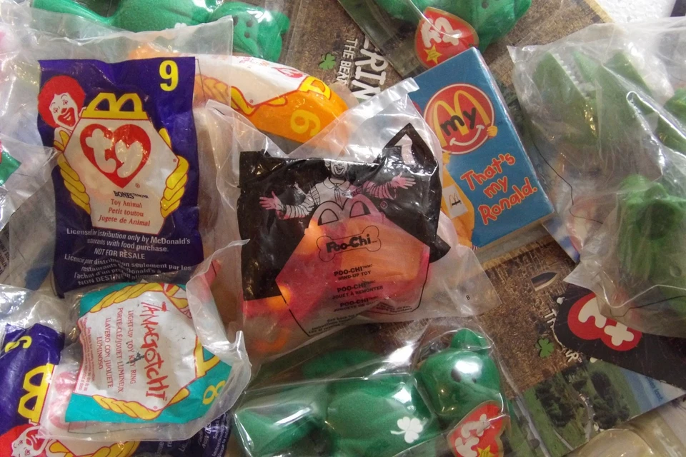 McDonald's Vintage 90s 00s Huge Lot 46 Beanie Babies Toy Story Tamagotchi More - Image 3 of 4