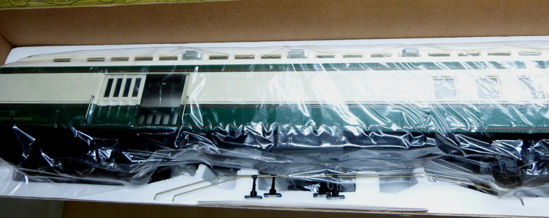 G Scale Aristocraft Burlington Northern RPO #2607 ART-31604