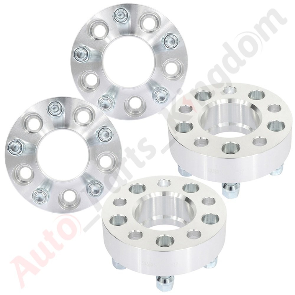 4p 1.5" Wheel Spacers 5x4.5" 14x1.5 Studs For Ford Mustang Explorer GT 5 Lugs