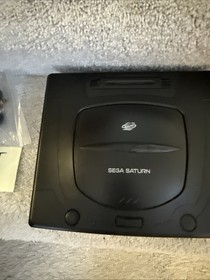 Sega Saturn Model 2 MK-80000A Console - W/ New Controller/cables/ Battery -lot 5